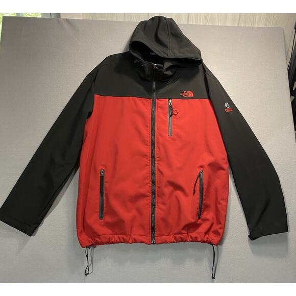 North Face Jacket Mens 2XL Summit Series Red Black Outdoor Ski - Picture 1 of 14
